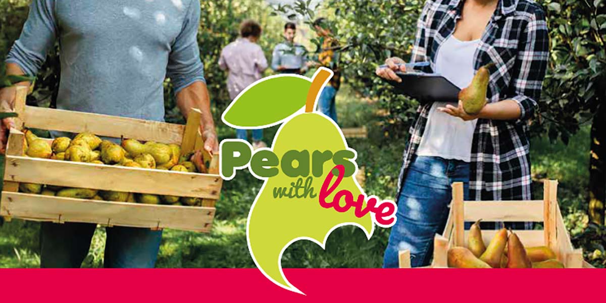"Pears with love", un progetto di sostenibilità